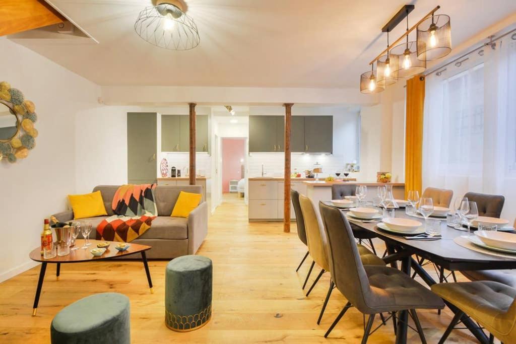Luxueux Duplex 6 - 8Pers - Full Equipped - Republique Lägenhet Paris Exteriör bild